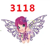 3118 30 шт мультяшный персонаж плоское украшение из смолы PR 3102 - Цвет: 3118