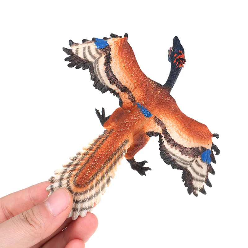 Древний биологический мир динозавров модель Твердые archaopteryx детские игрушки подарочные украшения