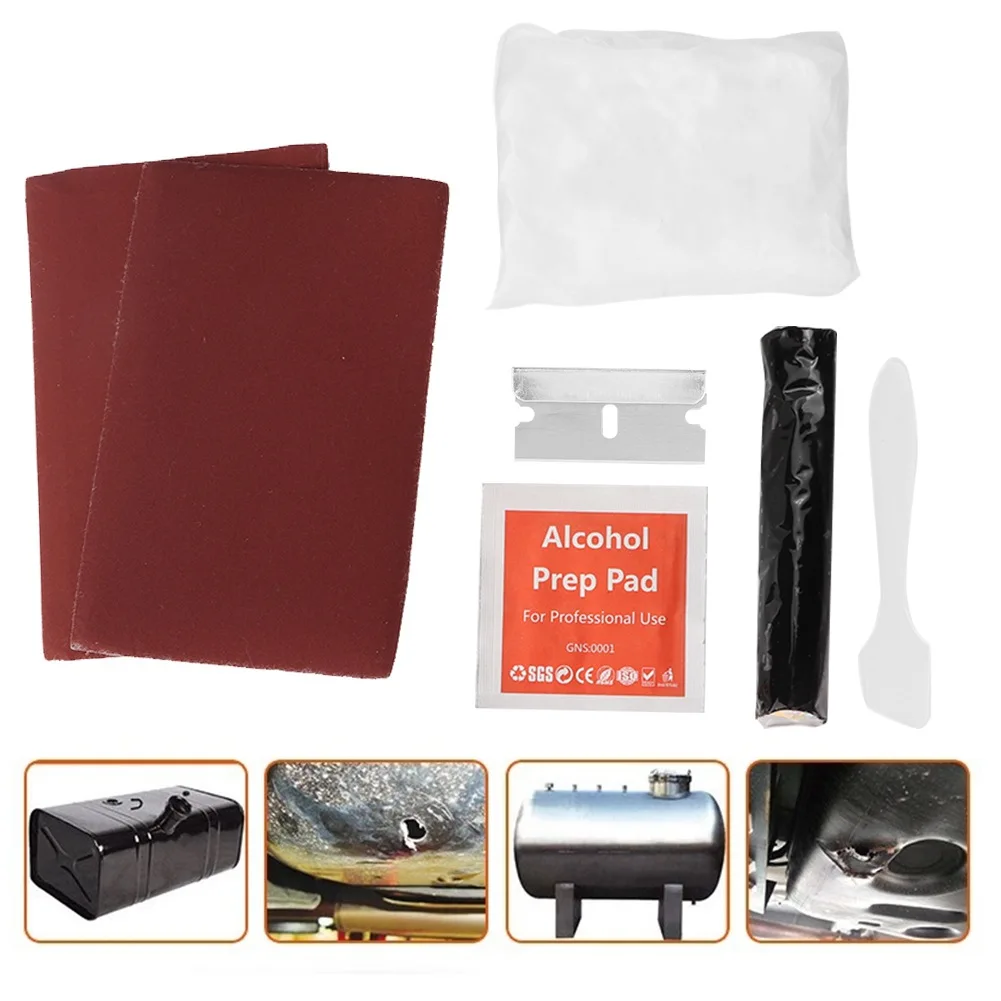 Cross Border Hot Selling Auto Gasoline Tank Repair Tool Tank Water Tank Vulnerability Crack Rapid Trap Repair Set