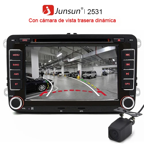 7 дюймов 2 Din Автомобильный DVD GPS Радио для Volkswagen VW гольф гольф 6 sharan jetta поло tiguan touran passat 2din DVD навигации автомагнитола магнитола для авто навигатором - Цвет: With HD carmera