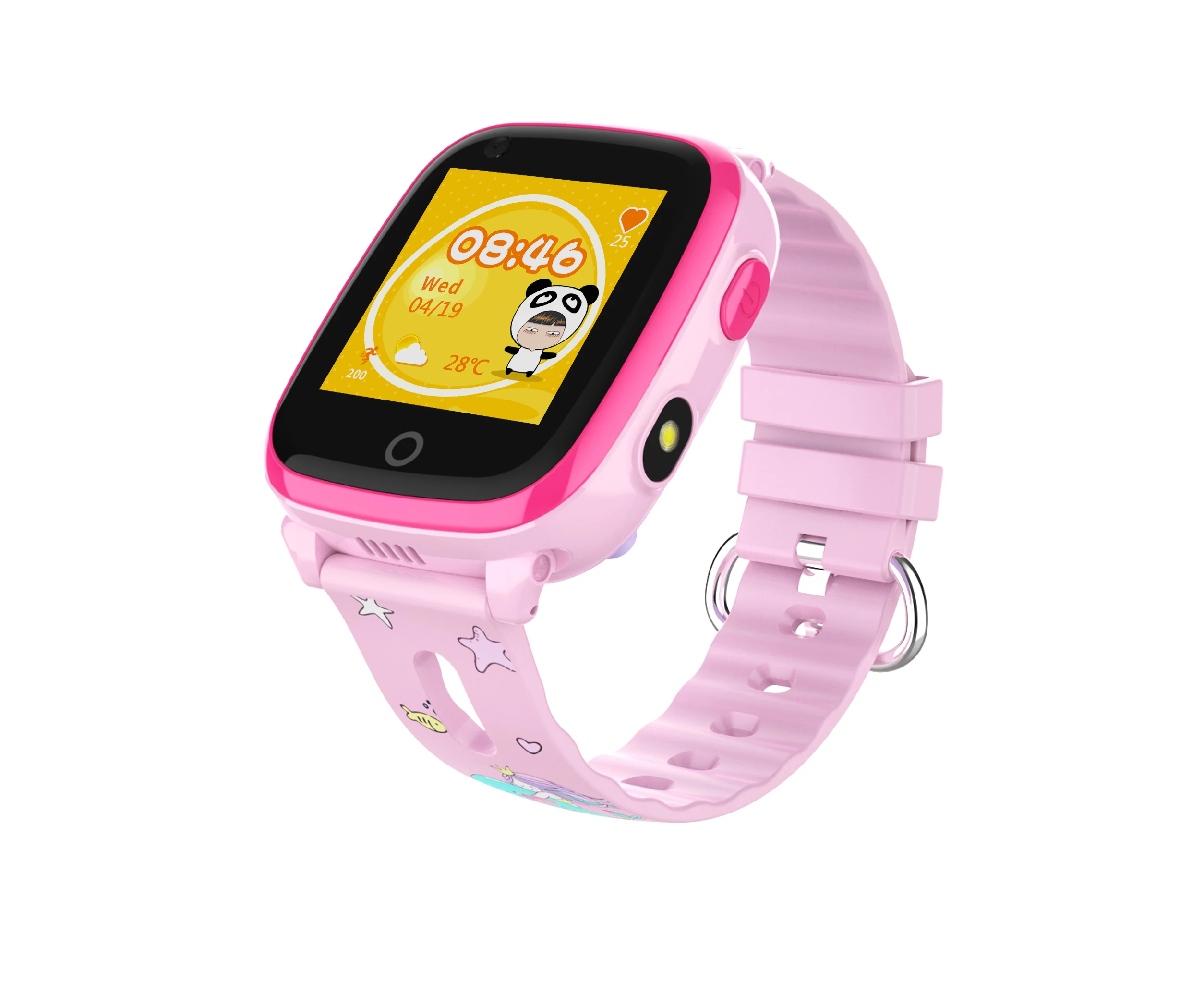 4G Smart Watch Kids GPS Tracker watches Waterproof IP67 video call Positioning Camera flashlight Ch