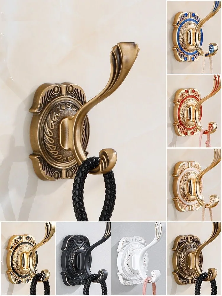 crochets muraux et supports créatifs en bronze crochet en manteau et accessoires nouveau