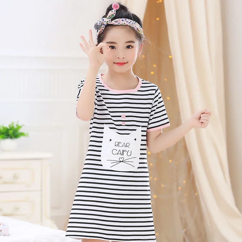 New-2020-Children-Cotton-Nightgowns-Teenage-Sleepshirts-Lounge-Girls-Sleepwear-Summer-Short-Sleeve-Dress-Princess-Sleep.jpg_.webp_1