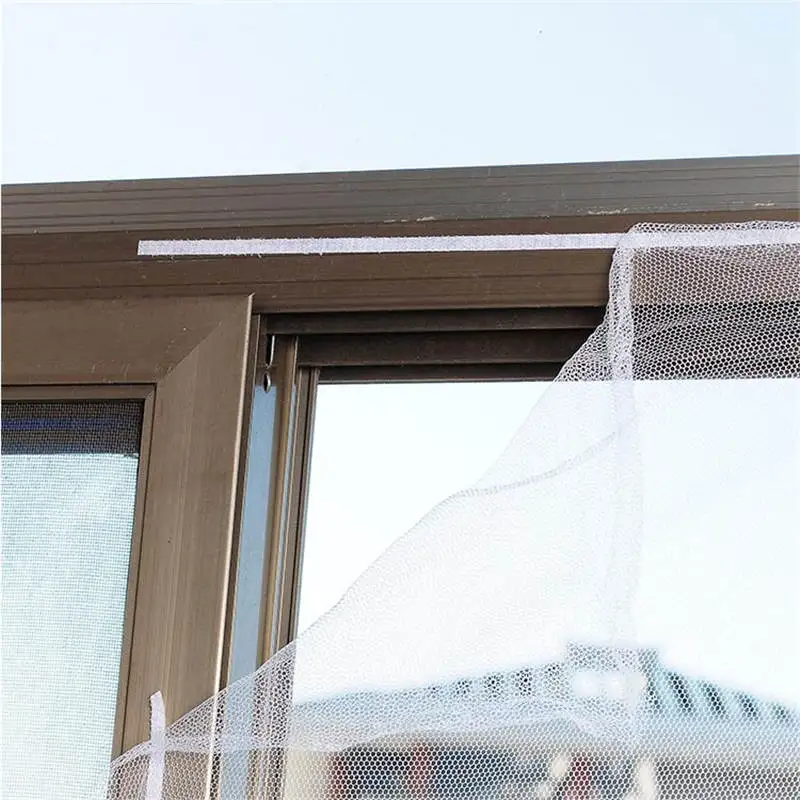 Самоустановленная шторка на липучке от комаров и Flyproof, Немагнитный экран для гостиной, спальни, двери, домашний экран