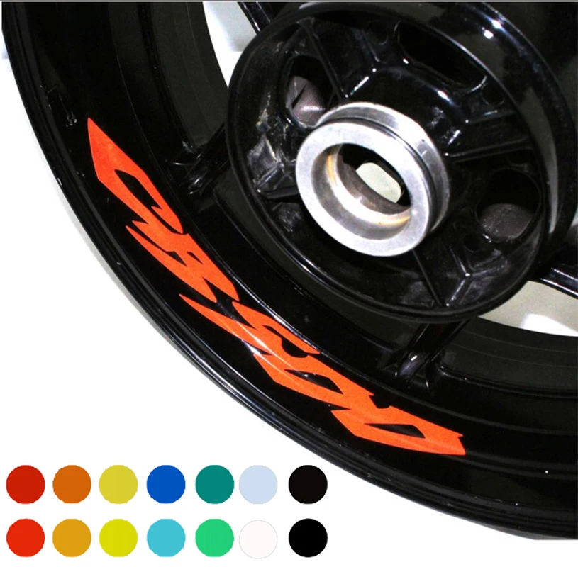 Teng Worship Motorcycle Wheel Sticker Decal Reflective Rim Bike