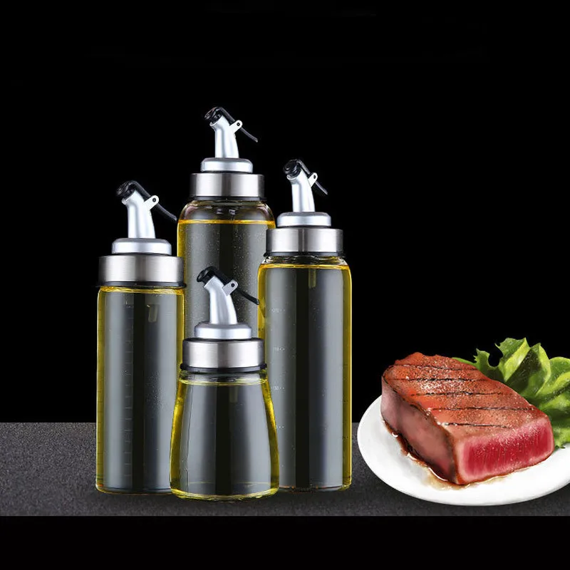 Диспенсер оливкового масла диспенсер для кухонного стеклянный уксус Cruet 6 унций 10