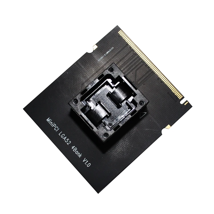 Адаптер LGA52 MiniPCI полностью совместим со вспышкой PC-3000