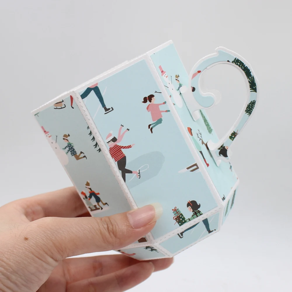 Little Cup Cakes - Fustella In Metallo Per Scrapbooking | Forma Cupcake 10x7,3 Cm | Taglio E Goffratura Per Album, Biglietti E Decorazioni Fai Da Te - 3