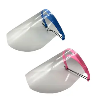 

Safety Face Shield Reusable Adjustable Transparent Full Face Anti-spitting Protective Mask Hat Protect Eye Face