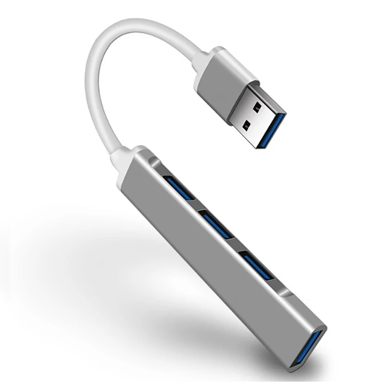 

4 Port USB 3.0 Hub Ultra Slim Data USB Hub 2.0 for NoteBook Mac Pro Mac mini iMac Surface Pro XPS PC Flash Drive Mobile HDD