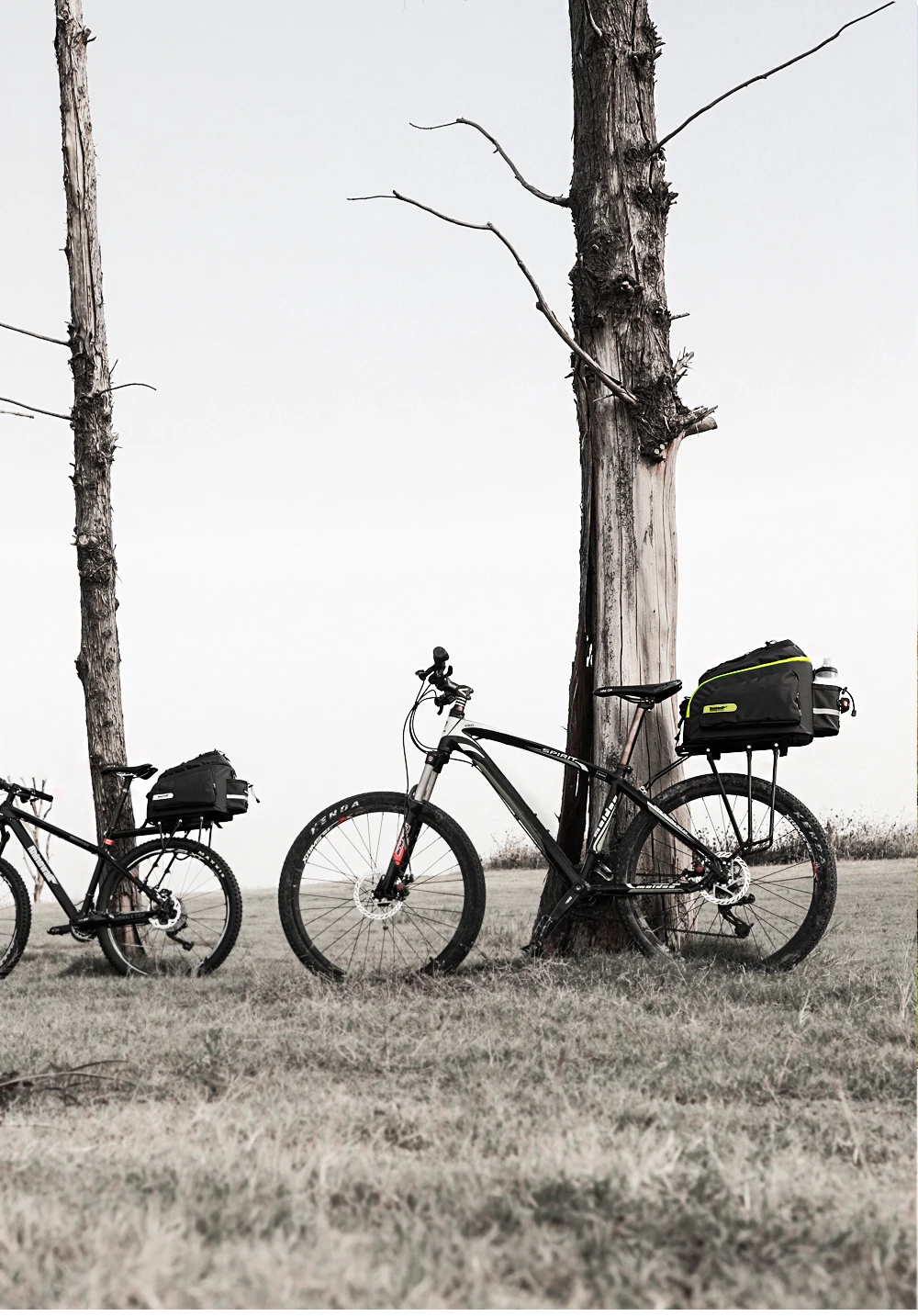 RHINOWALK New Bicycle Bags Mountain Bike Saddle Rack Trunk Bags Travel Cycling Luggage Carrier 17L Camera Handbag Waterproof  (3)