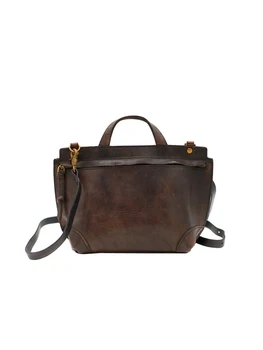 

2020 Manual Do Used Commute Single Shoulder Back Portable Woman Fund Genuine Leather Support Special Cowhide Package Designer