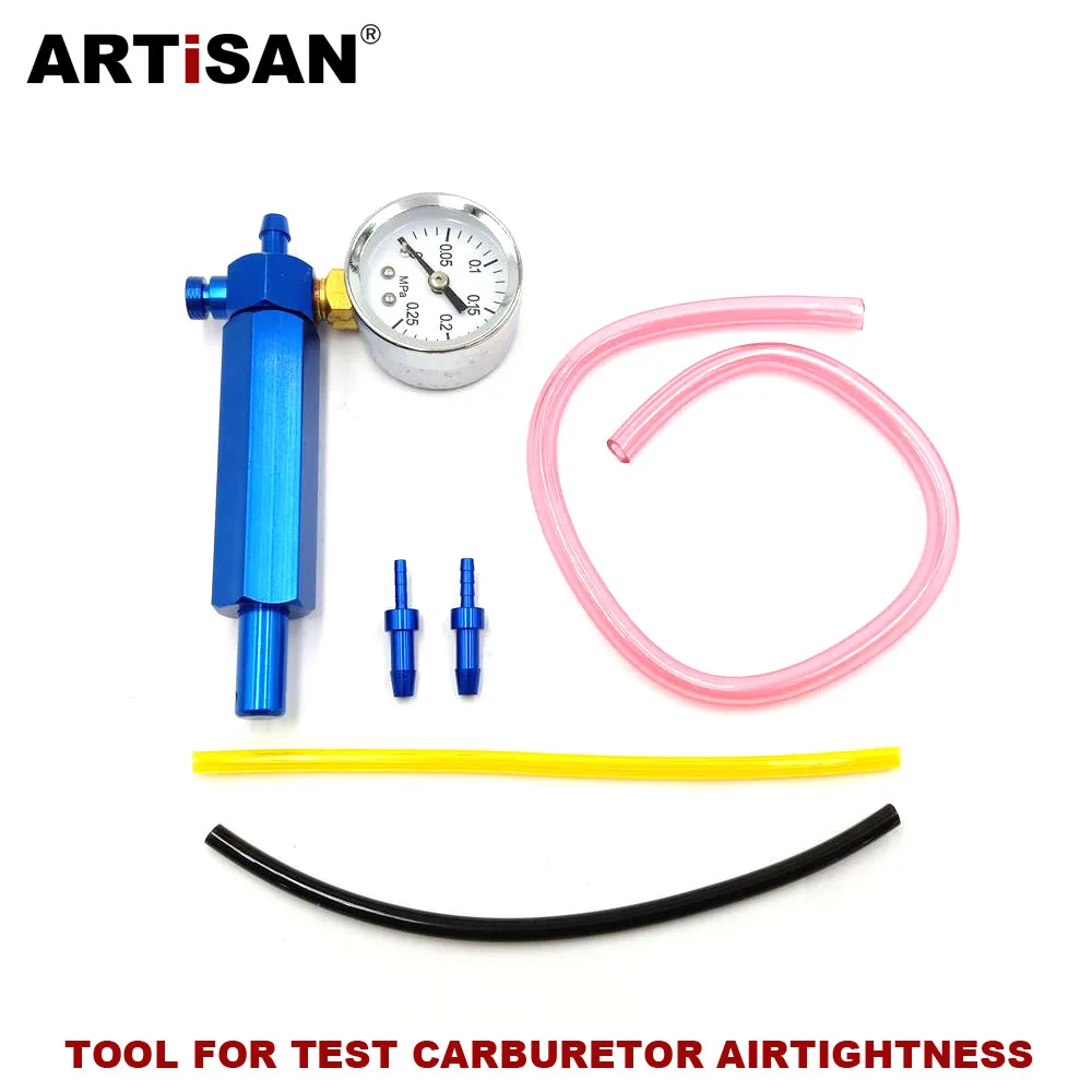 Манометр для тестирования карбюратора герметичность садовые инструменты запчасти