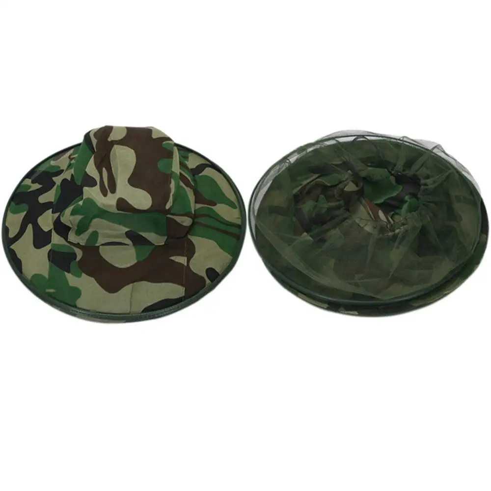 Головной убор с широкими полями защита от насекомых пчела летучая мышь для