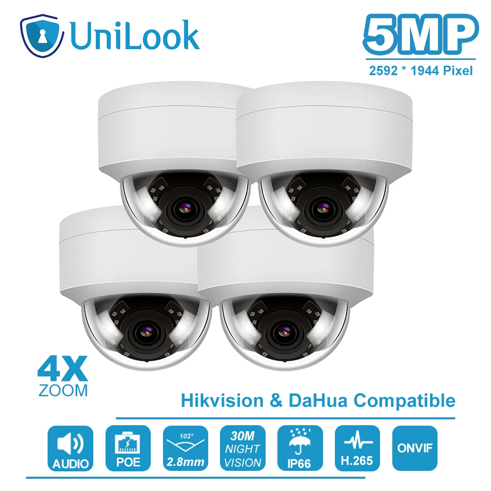  Hikvision OEM16CH 4K NVR 5MP POE 4X Optical vari-focal IP Cámara 8/10/12/16 Uds H.265 seguridad ext