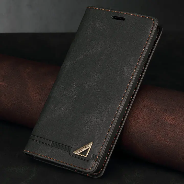 mi lite caso de luxo livro de couro para xiaomi redmi nota pro se capa flip