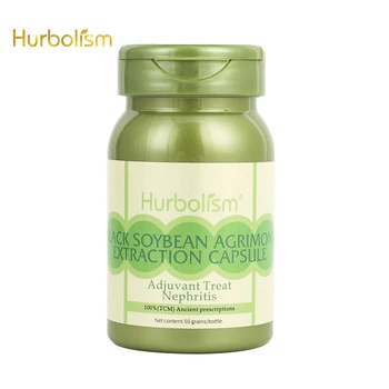 

Hurbolism Black Soybean Agrimony Extraction Capsule, Adjuvant Treat Nephritis, Natural Plants Extract, No Side Effect, 50pcs