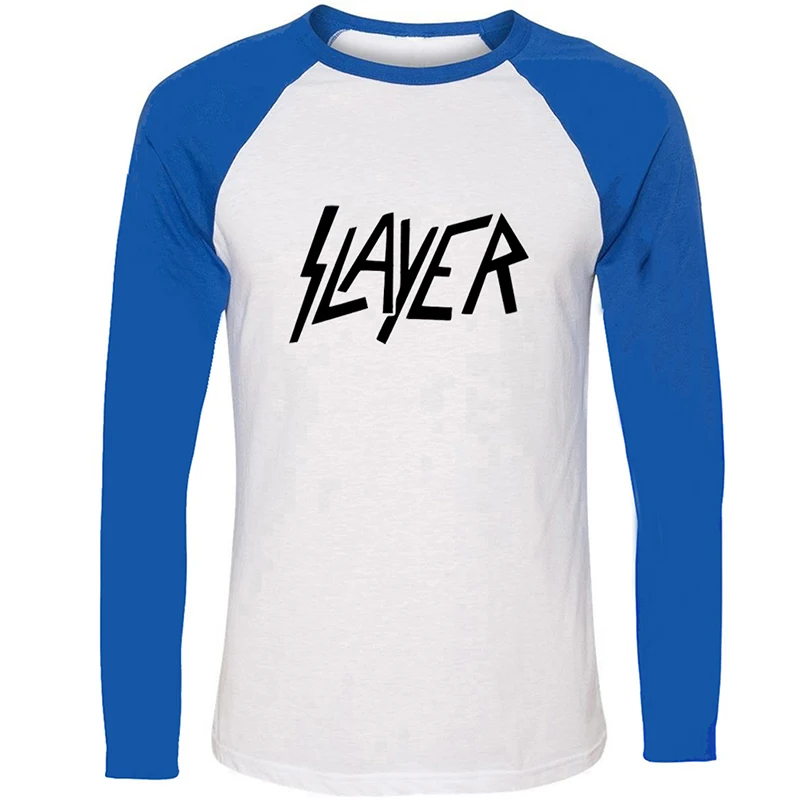Забавные, я не странные, я Ограниченная серия Slayer Blink 182, панк-группа, Мужская футболка с графическим принтом и длинными рукавами, хлопковые футболки - Цвет: jfRCBL1390C