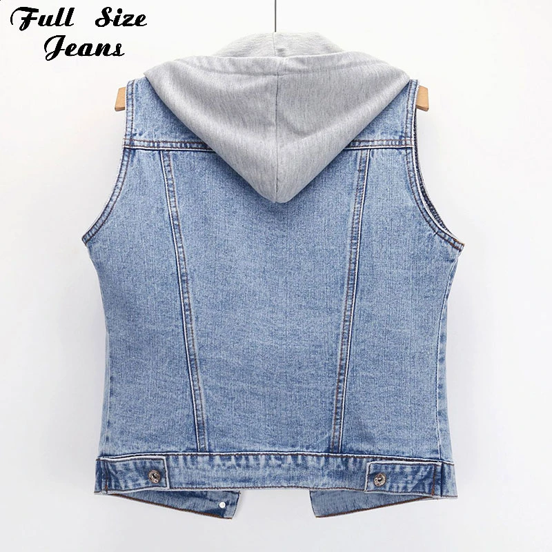 3xl denim vest