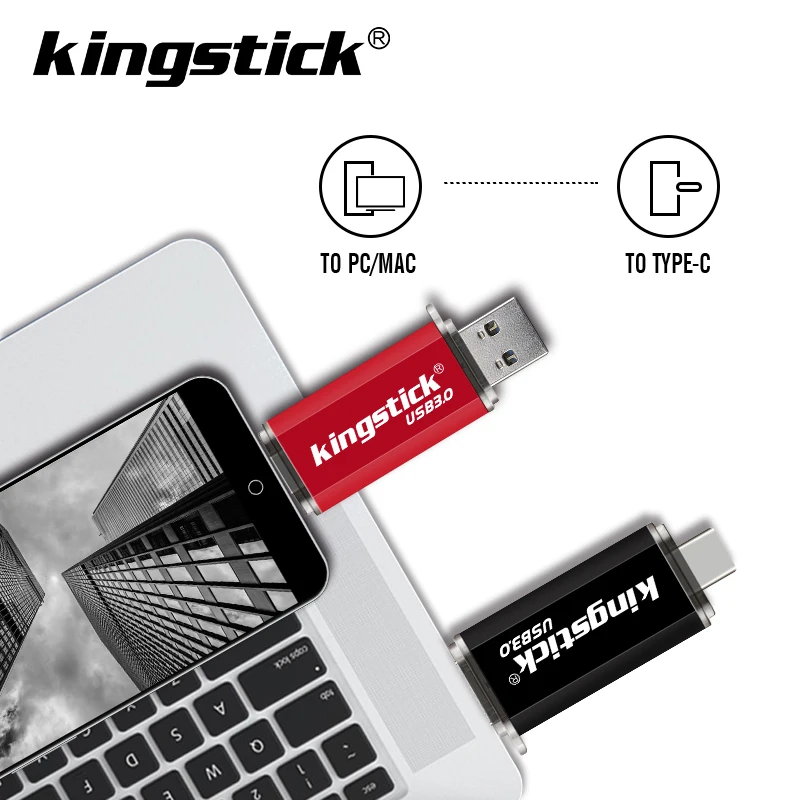 Новейший USB 3,0 Тип C Флешка 16 ГБ 32 ГБ 64 ГБ USB флеш-накопитель 128 ГБ флеш-накопитель 1 ТБ флеш-накопитель usb для устройства type-C карта памяти