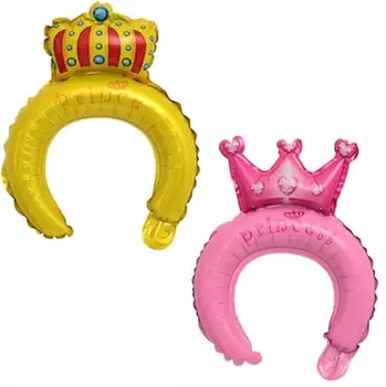 

Lucky 100pcs Cartoon Headwear Headband Balloons Rabbit Bear Mickey Minnie Head Baby Showers Kids Toys Birthday Wedding Party