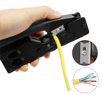

Manual Stripping Pliers Multifunctional Wire Stripper Wire Cable Tools Stripping Crimping Tool