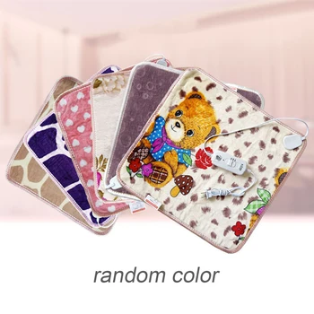 

New 45x45cm 220V Soft Electric Heating Pads Flannel Winter Warming Heated Blanket Carpet Sofa Bed Electric Blankets Home Office