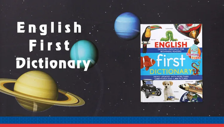 English Picture Book English First Dictionary Encyclopedia 5000 Word Support Small Daren Pen