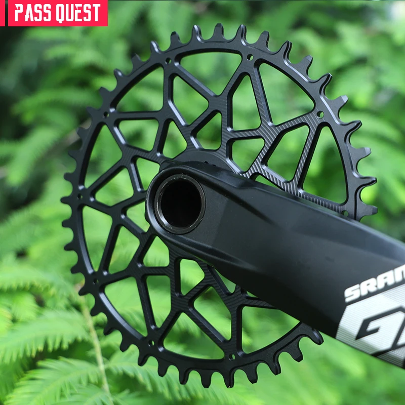 PASS QUEST SRAM ETAP AXS FORCE RED ROAD BIKE schmale 3  38-48T fahrrad kettenrad 2mm  kurbel 7075 ˷̴