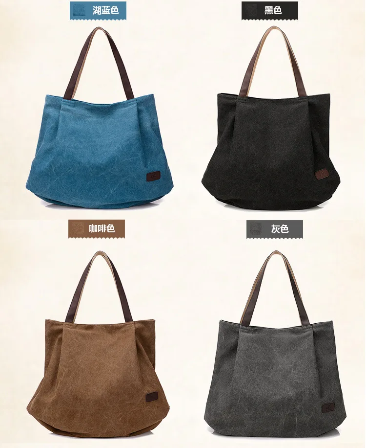 Новая Холщовая Сумка для женщин в стиле ретро, модная сумка на одно плечо, сумки для отдыха, весенние и летние сумки для покупок