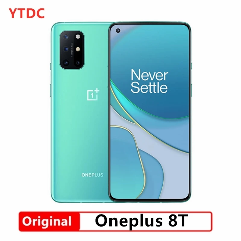 Глобальная Версия Дополнительно Oneplus 8T 5G сотового телефона 65 Вт Супер Зарядное