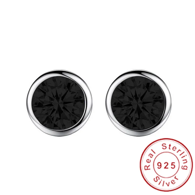 Серьги-гвоздики для влюбленных в теннис AAAAA cz Настоящее серебро 925 пробы милые вечерние серьги-гвоздики для женщин Свадебные ювелирные изделия