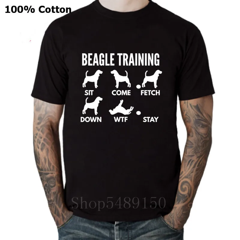Beagle фокусы Собака футболки забавная тренировочная Футболка Love Terrier такса Greyhound