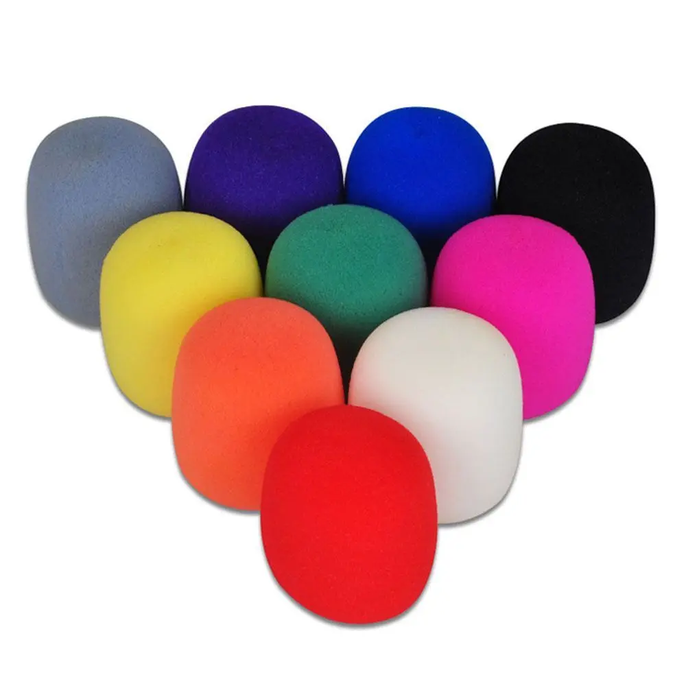 Handheld Stage Great Shield Microphone Karaoke Windscreen Wind Foam Mic Cover Sponge | Электроника