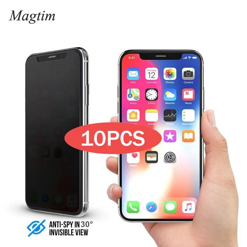 10 шт. Защитное стекло для iPhone XS MAX XR 7 8 PLUS 6S | Мобильные телефоны и аксессуары
