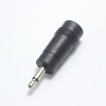 

500pcs/lot High quality 5.5mm x2.1mm female to 3.5mm Mono male AC DC Power Connector Adapter