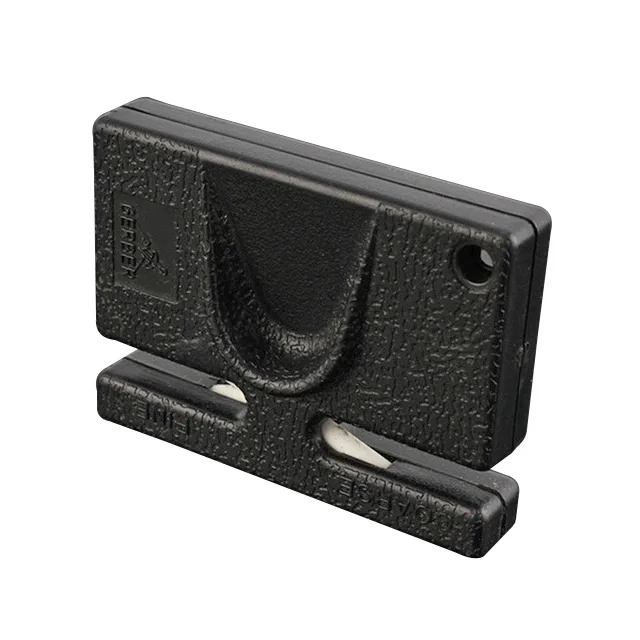 F Sharpener DuoClang многоцелевой тактический складной нож из нержавеющей стали для выживания карманные стилеты ножи с задней клипсой - Цвет: F Sharpener
