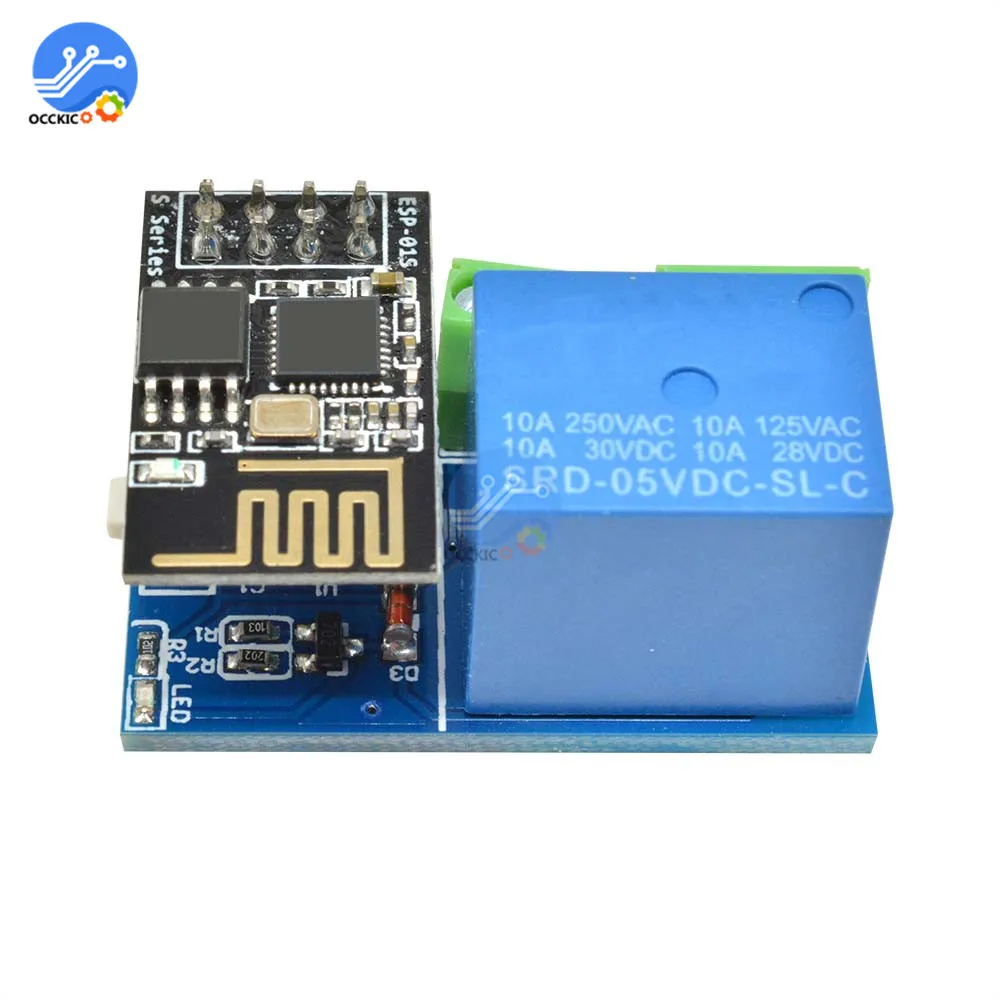 Релейный модуль ESP8266 ESP 01S DC 5V WiFi умный дом дистанционный переключатель для Arduino Phone