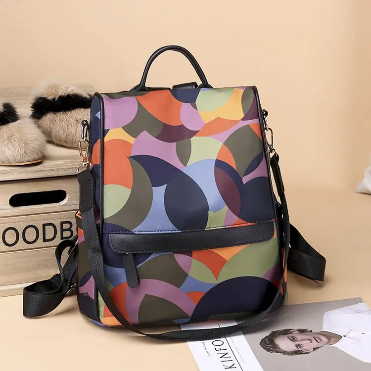 Весна и осень новые продукты-стиль Горячая анти-вор qi se qiu Многофункциональный рюкзак от производителя оптом за рубежом