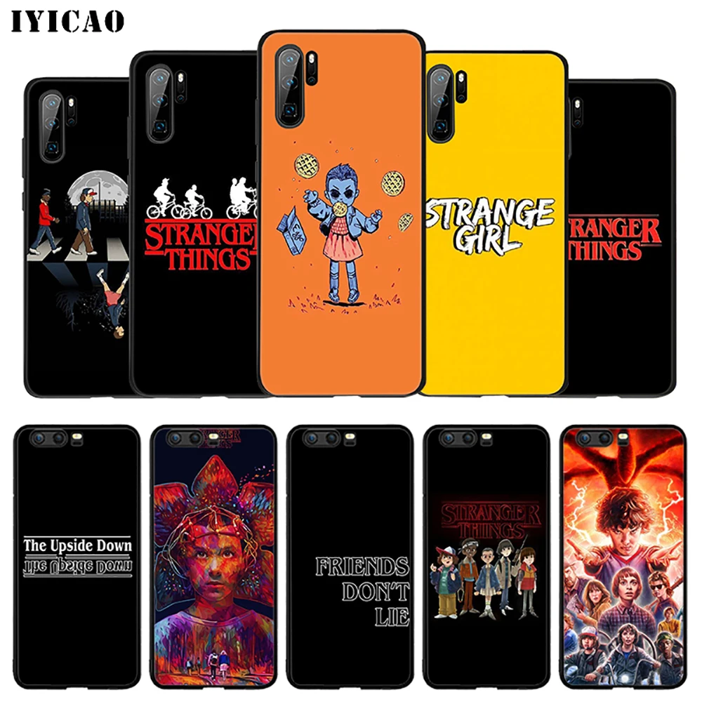 IYICAO Stranger Things Tv Show Soft Case for Huawei Mate 30 20 10 lite Pro Y6 Y7 Y9 Prime 2018 &amp Nova 3i 3 2 4 2i 5i |