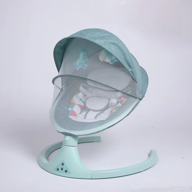 Newborn Swings Electric Rocking Chair Baby Sleeping Bouncers Infant Soothing Cradle Bluetooth Rocker Chair Baby Relax Swing 0 3y Bouncers Jumpers Swings Aliexpress