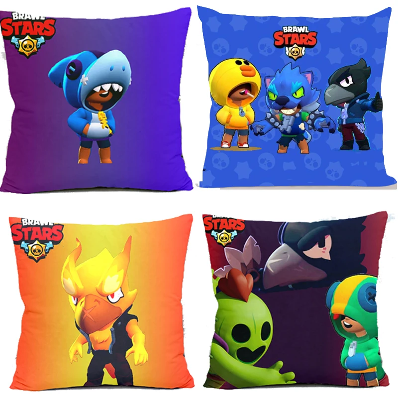 Funda de almohada divertida de Brawling LEON, para sala de estar, sofá, coche, decoración del hogar, almohada de espiga, Cuervo