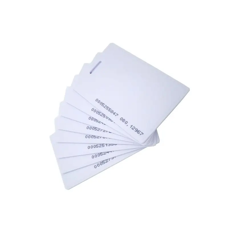 10 шт. TK4100/EM4100 125 кГц карта контроля доступа брелок RFID жетон кольцо чип белая