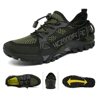 New Mesh Breathable Hiking Shoes 2021 Men Outdoor Sneakers Trail Trekking Shoes Women Mountain Climbing Sports Fishing Trainers