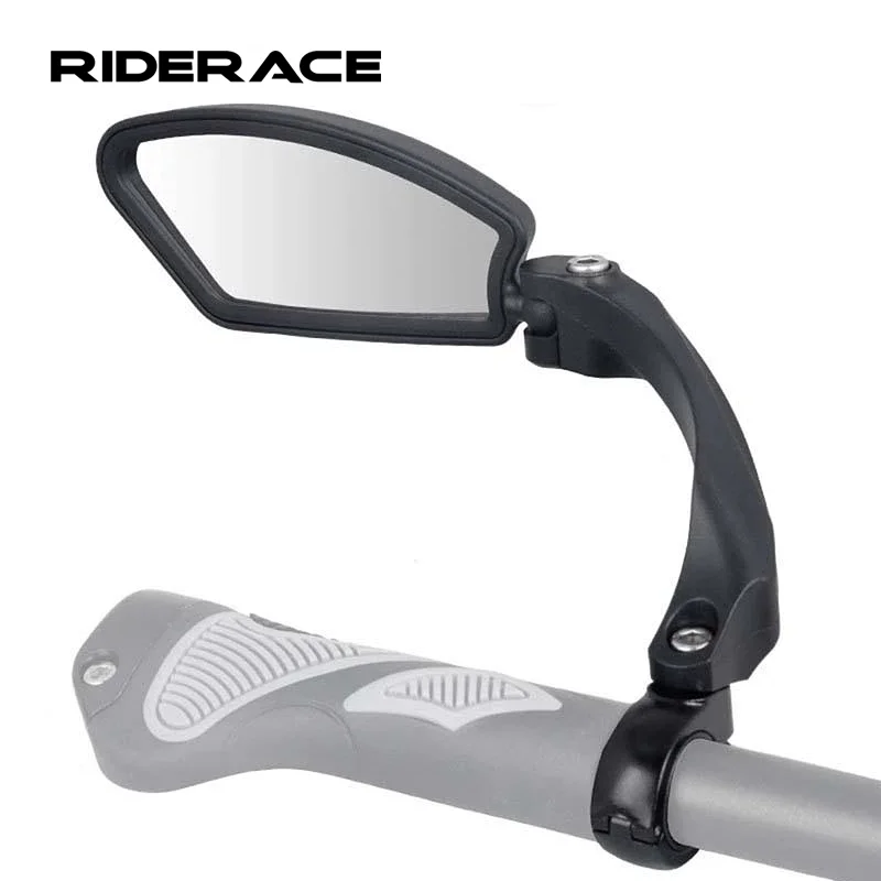 Bicycle-Mirror Rearview-Handlebar-Mount MTB Cycling Road-Bike Folded Safety Blind 360-Degree-Rotate