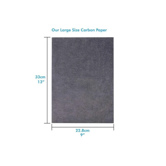 100pcs A4 Carbon Paper Black Legible Graphite Transfer Tracing Painting  Reusable Art Surfaces Copy Paper - AliExpress