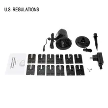 Светодиодный светильник s лазерный проектор активированный движущаяся динамическая Снежинка пленка светильник для наружного новогоднего украшения лампы для газонов