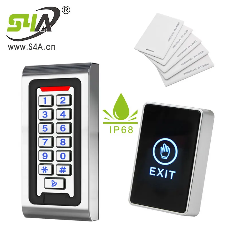 S601 EB-11 IP68 Водонепроницаемая автономная RFID металлическая клавиатура контроля доступа - Цвет: S601 EB-11