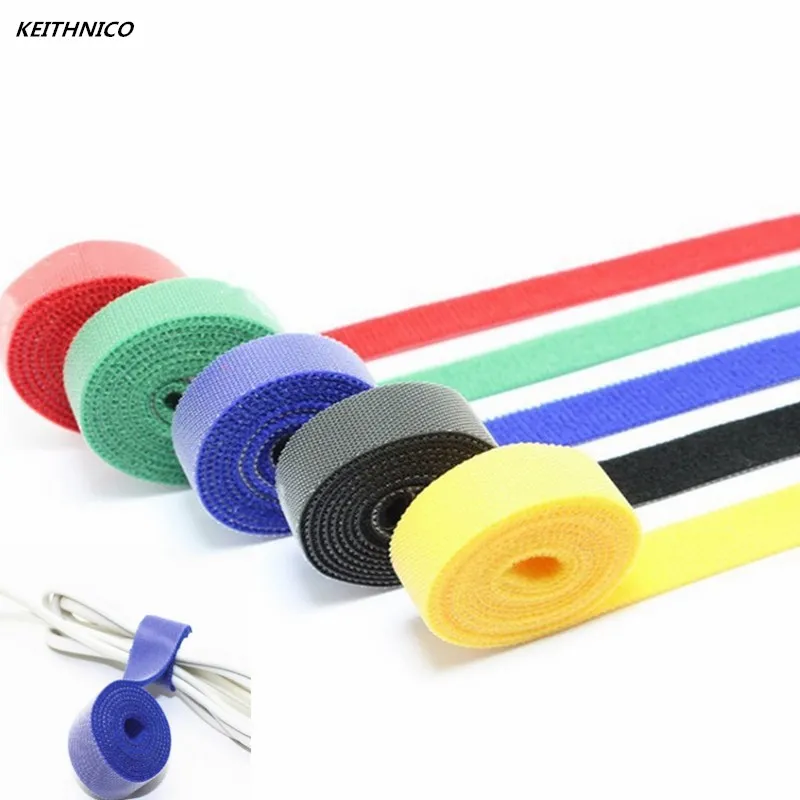 

Free Cut Cable Ties Cable Organizer Wire Winder Clip Earphone Holder Mouse Cord Protector Cable Management 1 Meter