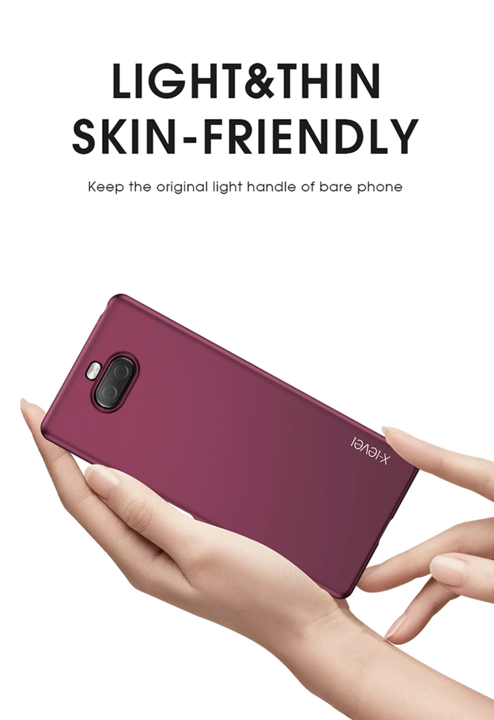 X-Level, мягкий ТПУ чехол для sony Xperia 10 Plus, тонкая защитная задняя крышка для sony Xperia XA3 XA2 XA1 Plus, Ультра чехол s